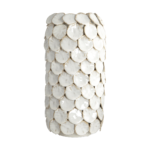 House Doctor - Vase, Dot, white, dia.: 15 cm, h.: 30 cm