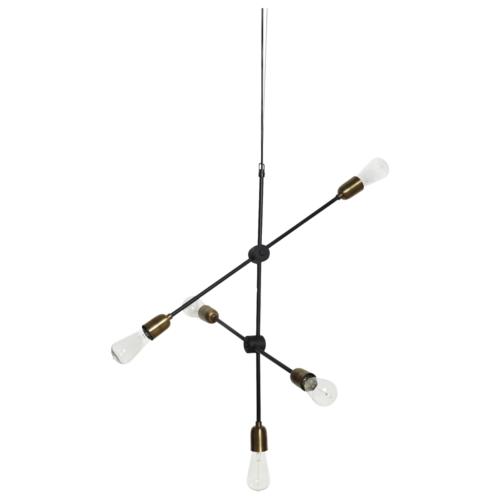 House Doctor - Lamp, Molecular, w.: 68 cm adjustable