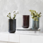 House Doctor - Vase/Planter, Style, Aubergine, Dia.: 9 cm h.: 14 cm