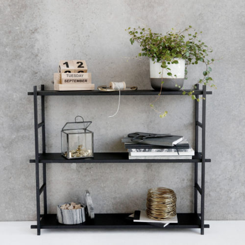 House Doctor - Shelf simple, black