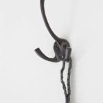 House Doctor - Hook, double black l:12,4cm 2pcs/pack