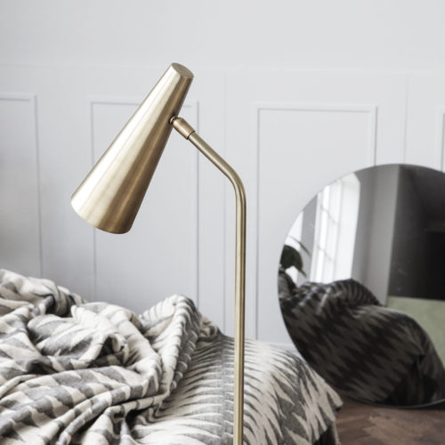 House Doctor - Floor lamp, Precise, Brass finish