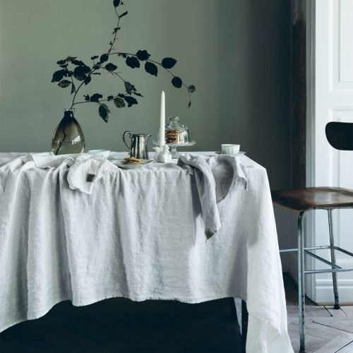 Lovely Linen - Servett Lovely Light Grey 45x45 4-pack