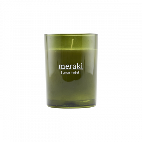 Meraki - Scented candle, Green herbal