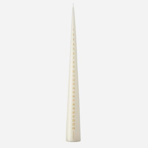 ester & erik - Calendar Cone Candles, Sand 34 cm