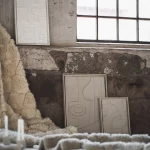 Jakobsdals textil - Alegra wall art Dekoration Vit