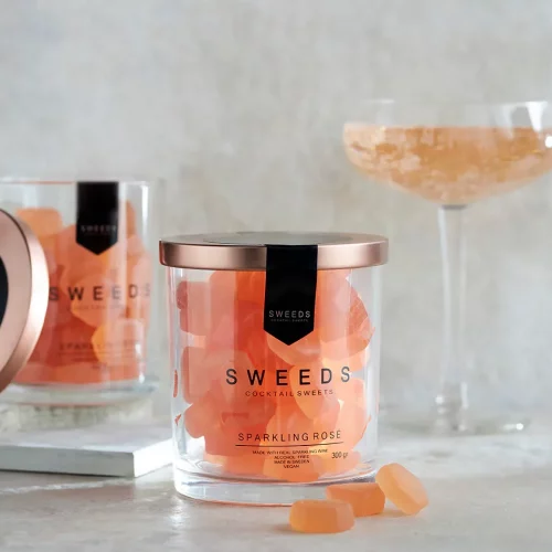 SWEEDS Cocktail Sweets - Sparkling Rosé