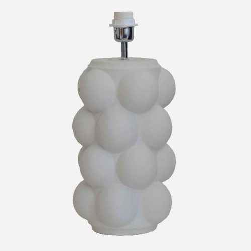 Hallbergs Belysning - Bubbels Lampfot XL White