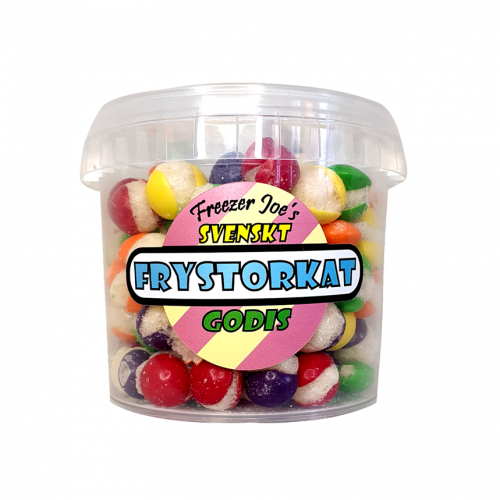 Populärt på TikTok - Frystorkat Godis - Skittles Rainbow Burk 120g