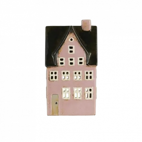 IB Laursen - Hus för ljus - Nyhavn rosa/svart