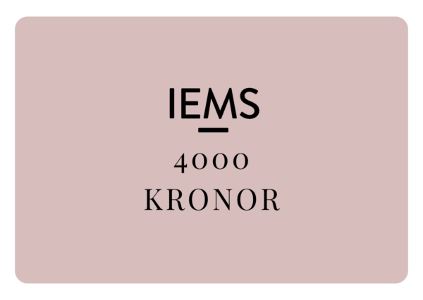 Presentkort 4000kr